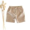 Leinen Bermuda Kinder Shorts Sommerhose